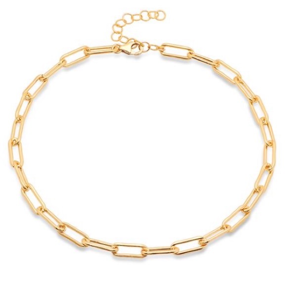 14k Gold Fill Jumbo Linx Necklace - Picture 2 of 4